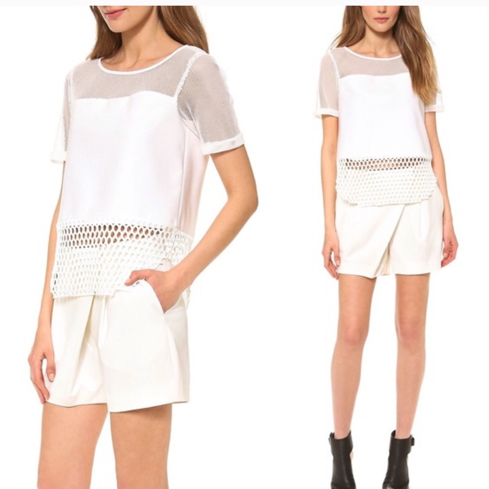 Elizabeth and James Rider Mesh Top
